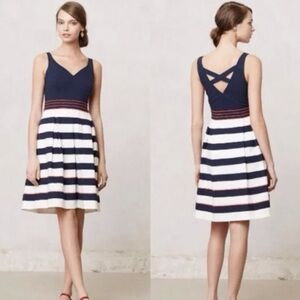 NWT Anthropologie Leifnotes Brigantine Regatta Dress Size 6